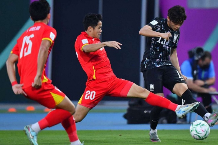 U23 Việt Nam gây bất ngờ khi thắng U23 Hàn Quốc. Ảnh: AFC.