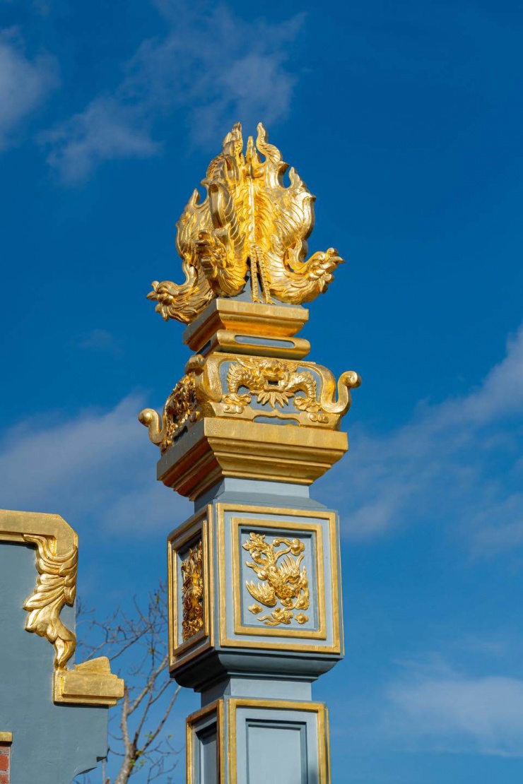 Cận cảnh ngôi chùa có bảo tháp dát vàng - Nơi doanh nhân Minh Hoàng và Á hậu Phương Nhi làm lễ Hằng thuận - 15