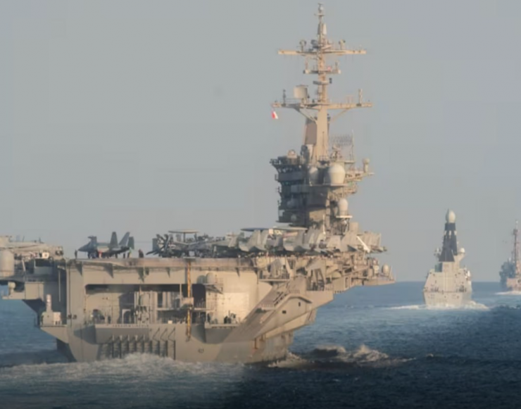 Ông Trump điều lực lượng tấn công của Hải quân Mỹ đến bờ biển Iran để phòng ngừa - 1