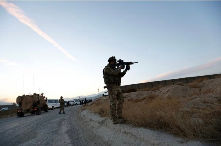 Lính Anh ở Afghanistan năm 2016. (Ảnh: Reuters)