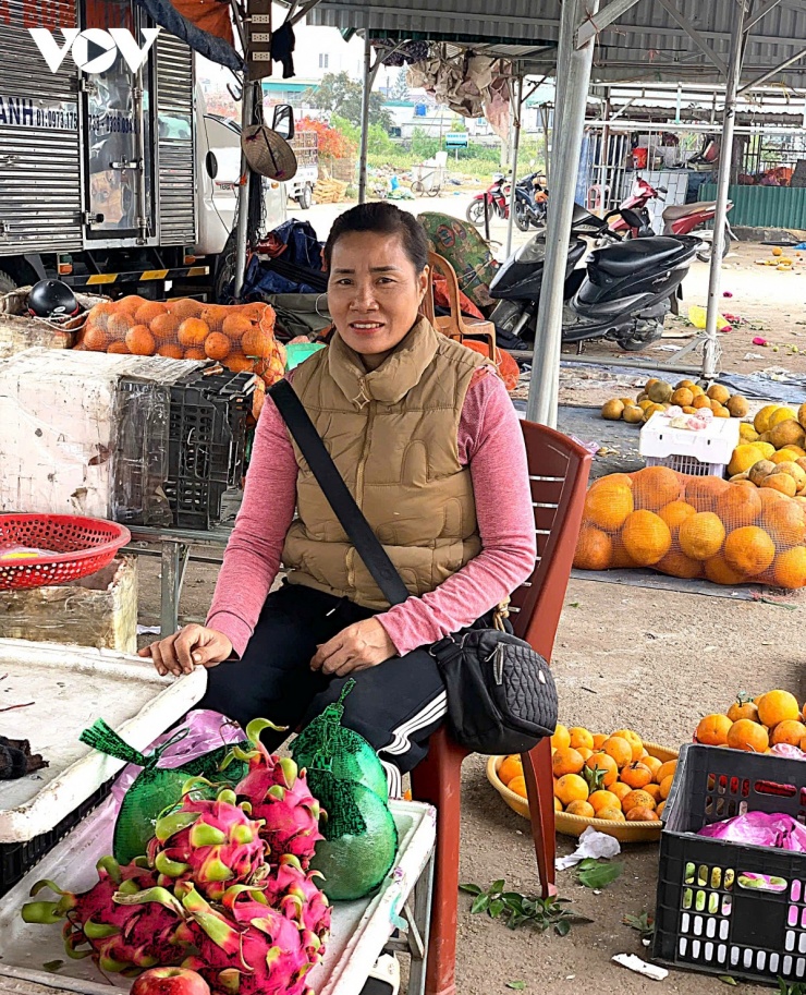 Chị Nguyễn Thị Hường, mẹ thủ nôn Cao Văn Bình. (Ảnh: Bá Thăng).