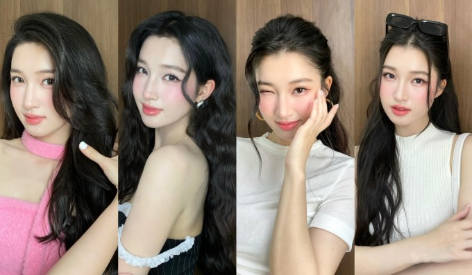 Phương Nhi chọn phong cách trang điểm "kẹo ngọt" suốt bốn năm ở showbiz. Cô được khán giả ví von là "thần tiên tỷ tỷ".