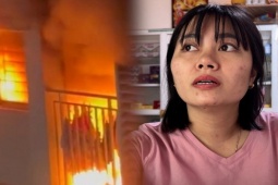 Giây phút ép tim cứu bé gái trong vụ cháy chung cư ở TP HCM