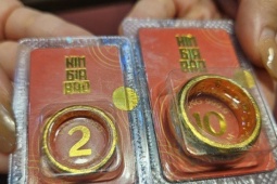 Sáng 24-1, giá vàng miếng SJC leo mốc cao mới