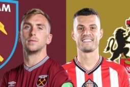 Trực tiếp bóng đá West Ham - Sunderland: Niềm hy vọng Xhaka (Ngoại hạng Anh)