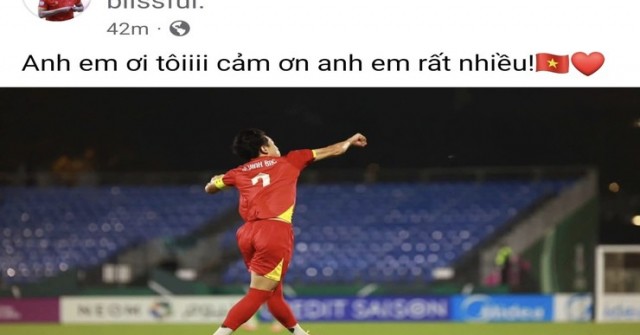 Đình Bắc "cảm ơn anh em rất nhiều", dân mạng đáp "đỉnh nóc kịch trần bay phấp phới"