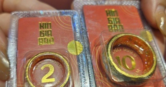 Sáng 24-1, giá vàng miếng SJC leo mốc cao mới