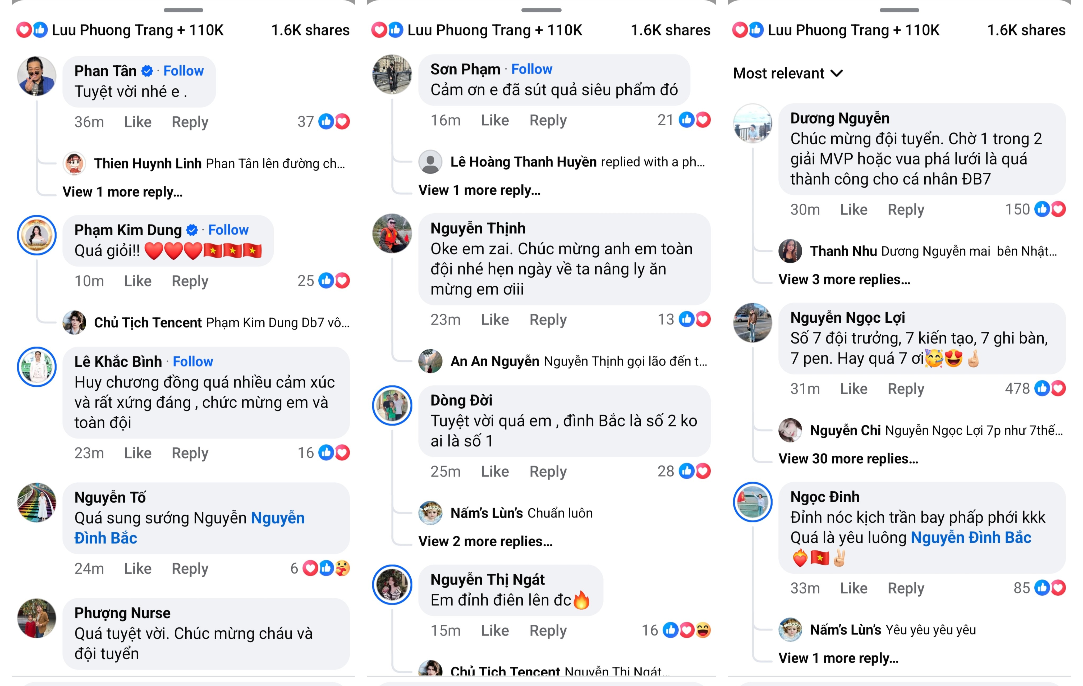 Đình Bắc "cảm ơn anh em rất nhiều", dân mạng đáp "đỉnh nóc kịch trần bay phấp phới" - 2