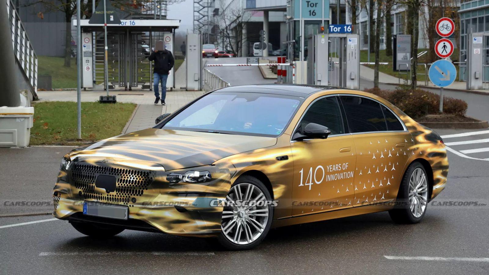 Mercedes-Benz S-Class thế hệ mới lộ những hình ảnh đầu tiên - 2