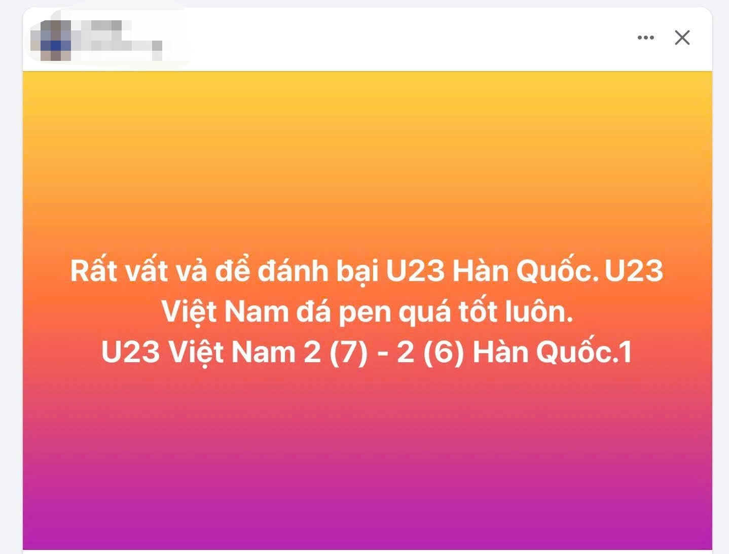 Thắng U23 Hàn Quốc là một trận đấu vất vả của U23 Việt Nam.