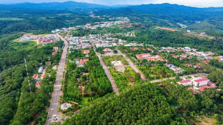 Một góc tại xã Măng Đen, tỉnh Quảng Ngãi.