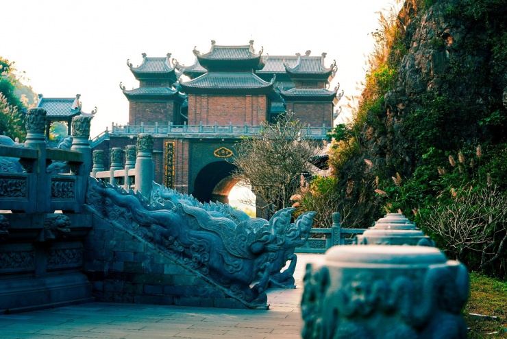 Nhiều công trình được phục dựng, xây dựng để phát triển văn hóa và du lịch tín ngưỡng tâm linh