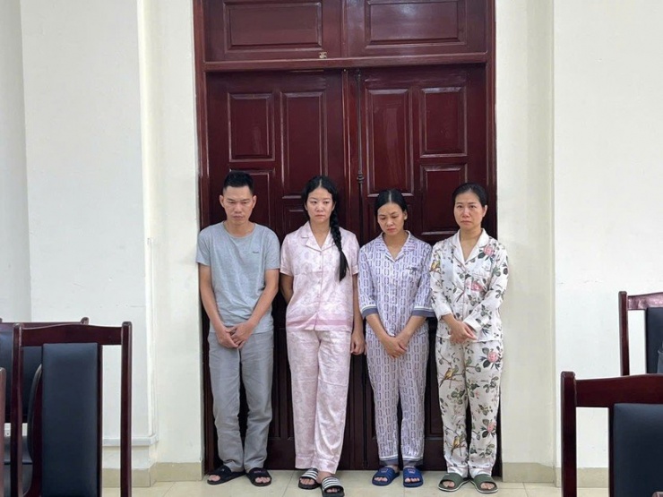 Các đối tượng trong đường dây bị khởi tố