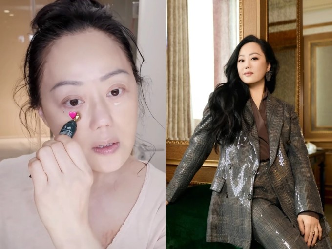 Chương Tiểu Huệ chăm sóc vùng da quanh mắt kỹ lưỡng bởi cô cho rằng đây là nơi thể hiện tuổi tác rõ nhất.