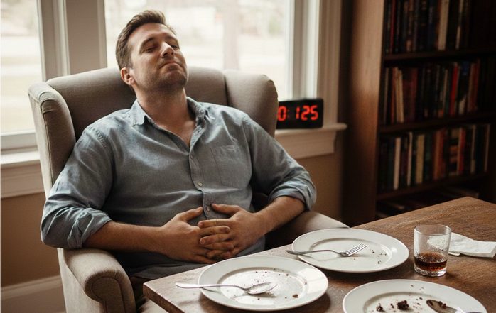 Một số thói quen ăn uống có thể khiến đường huyết tăng vọt sau ăn, làm tăng nguy cơ mất trí nhớ - Minh họa AI: Thu Anh