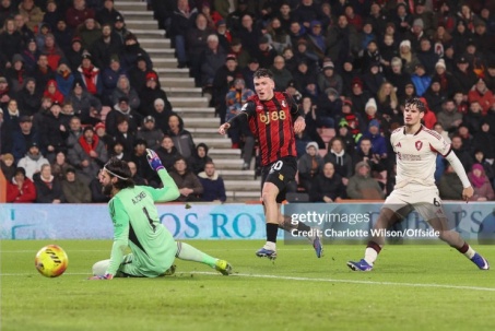 Video bóng đá Bournemouth - Liverpool: Rượt đuổi 5 bàn, cay đắng phút 90+5 (Ngoại hạng Anh)