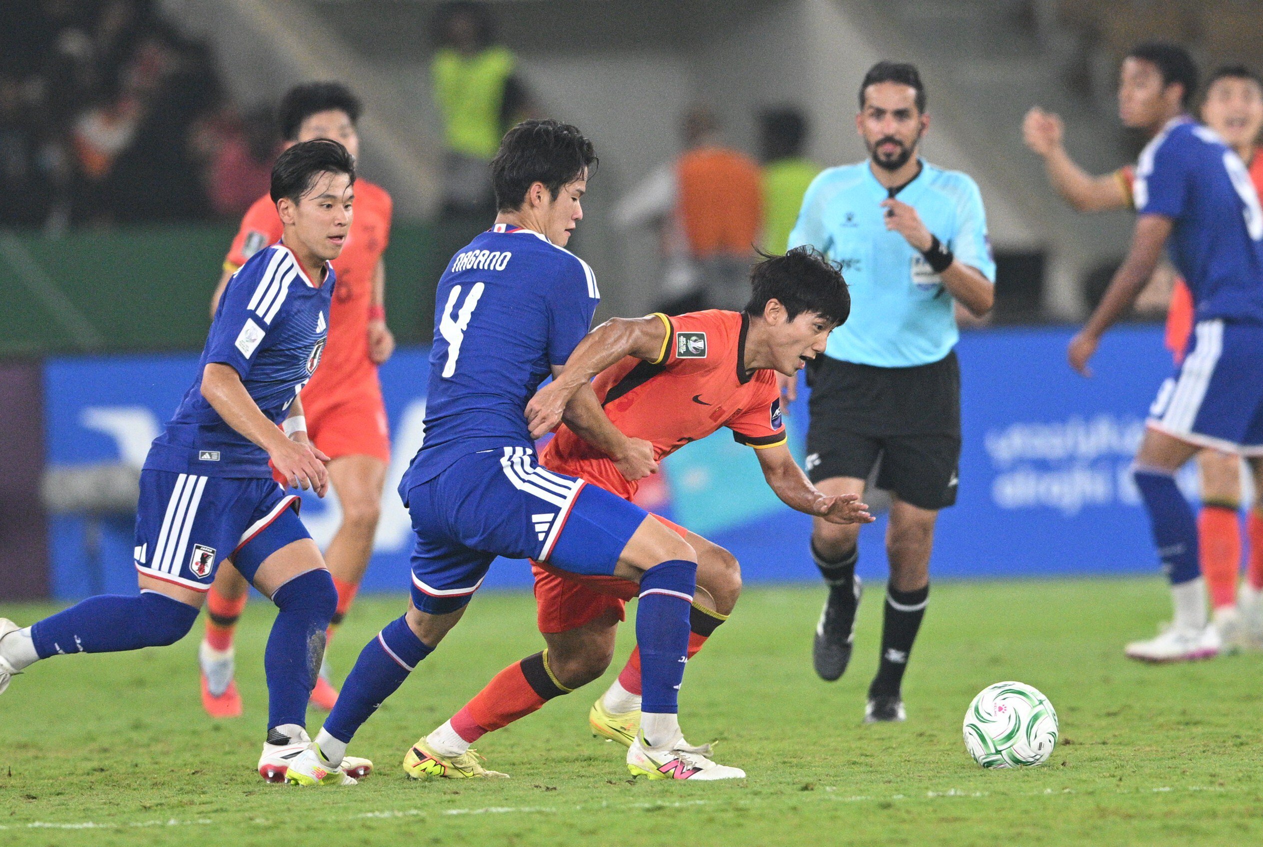 U23 Trung Quốc thất bại toàn diện trước U23 Nhật Bản