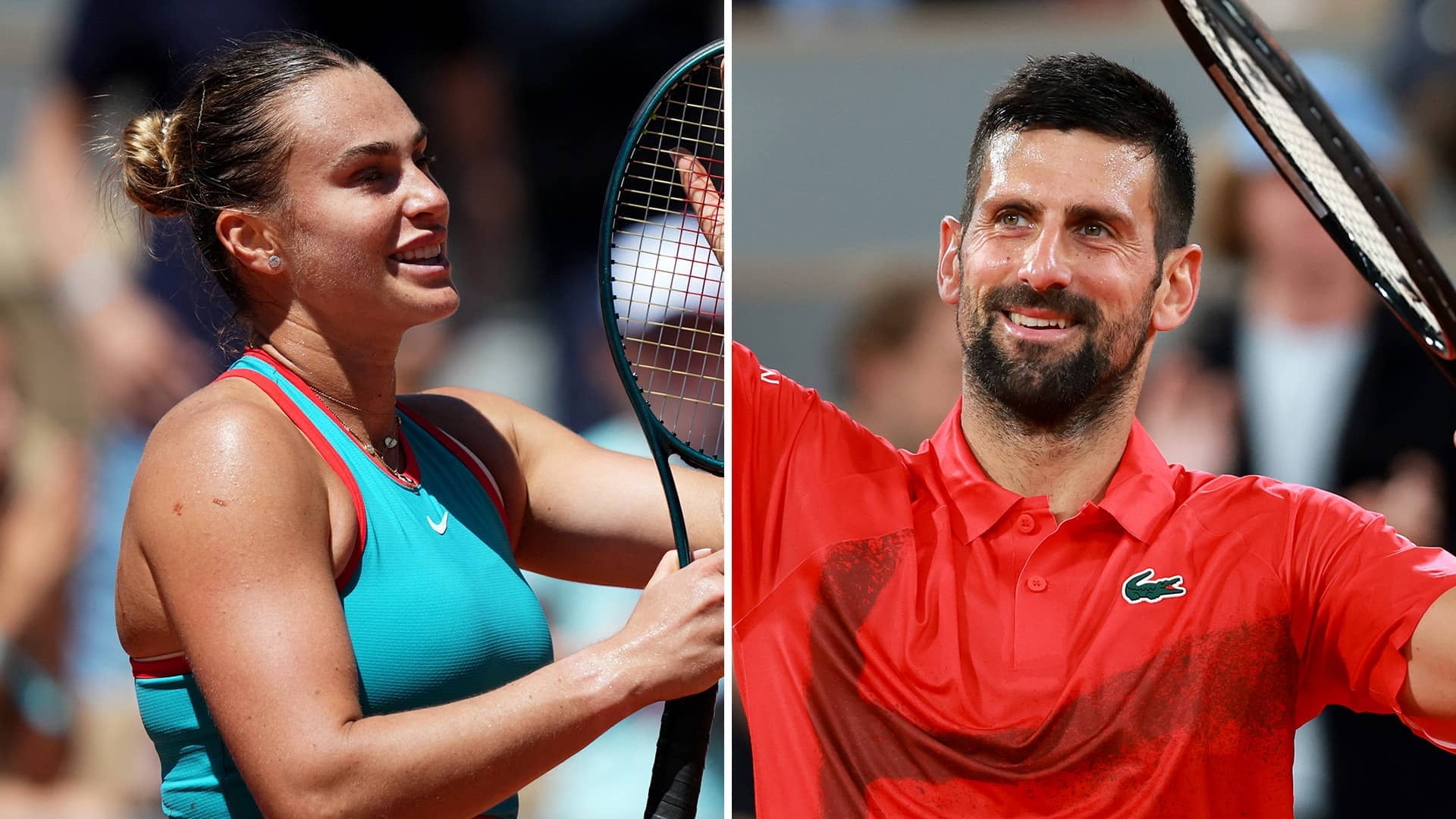 Sabalenka muốn sát cánh với Djokovic