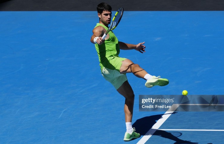 Alcaraz chỉ thực sự gặp khó khăn trong set 1