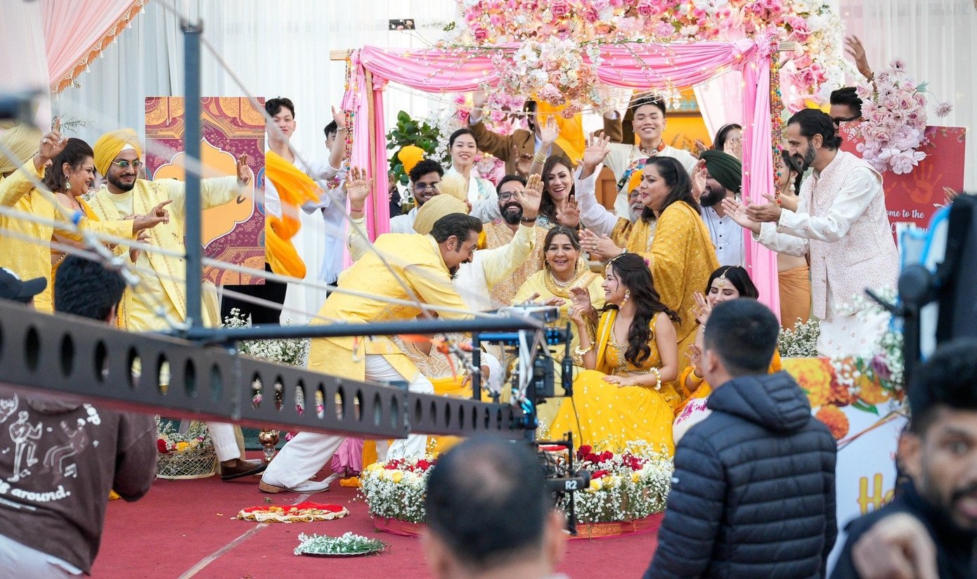 Hình ảnh rực rỡ đậm chất văn hóa Ấn Độ.