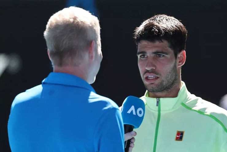 Alcaraz luôn tỏ ra tếu táo trong những phát ngôn của mình