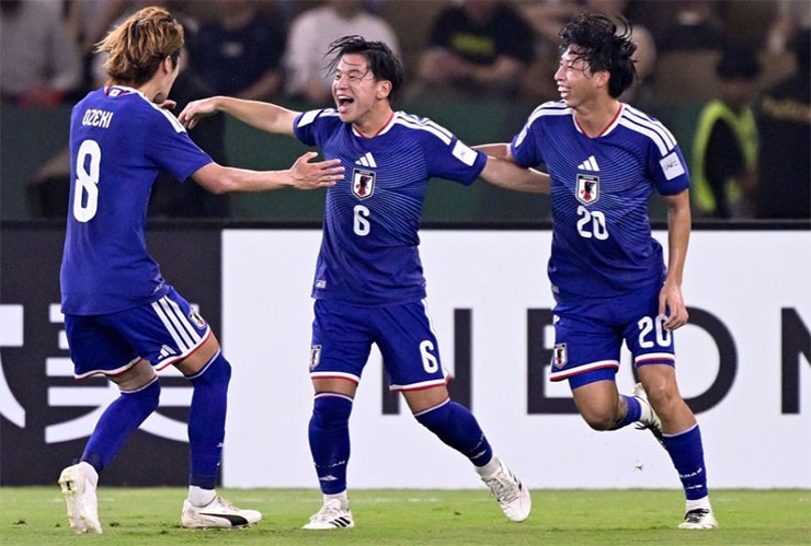 U23 Nhật Bản tỏ ra quá mạnh