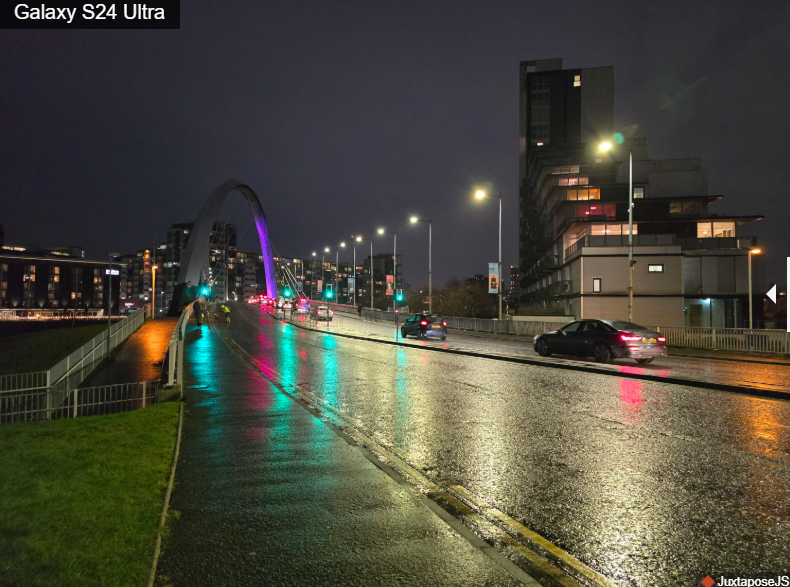 So sánh ảnh chụp ban đêm.