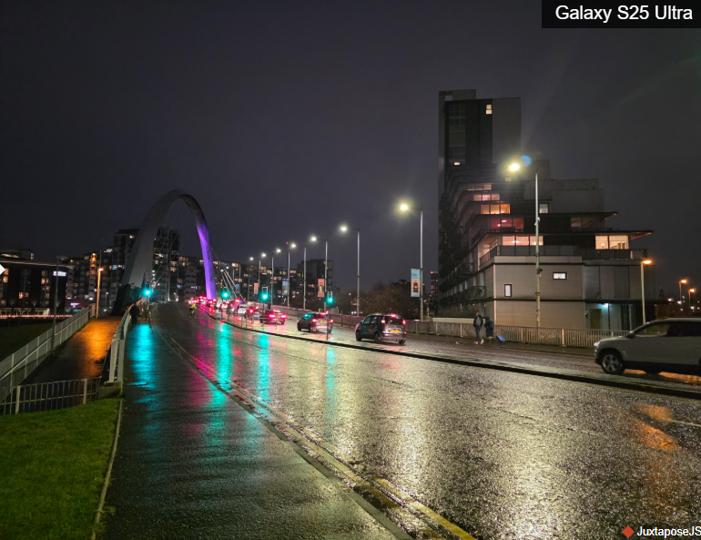 So sánh ảnh chụp ban đêm.