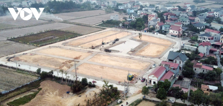 Khu đấu giá 58 thửa đất tại thôn Đông Lai, xã Quang Tiến, huyện Sóc Sơn cũ, Hà Nội từng được trả giá lên đến 30 tỷ đồng/m2 trong phiên đấu giá vào cuối năm 2024.