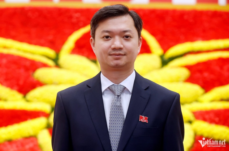 Ông Nguyễn Minh Triết, 38 tuổi, Bí thư Trung ương Đoàn, là ủy viên dự khuyết trẻ nhất Ban chấp hành Trung ương khóa 14. Ảnh: Phạm Hải