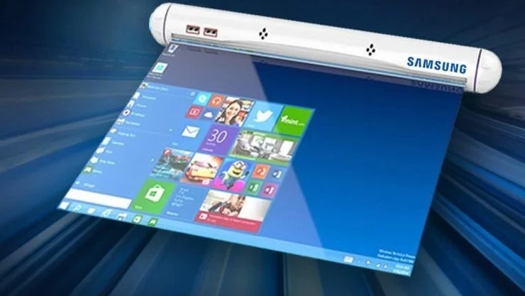 Ý tưởng về smartphone màn hình cuộn.