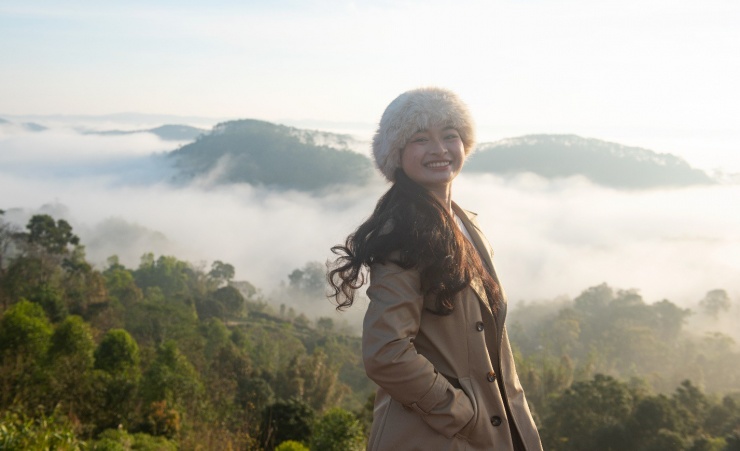 Bình minh sắc hồng giữa đại ngàn Măng Đen - 8