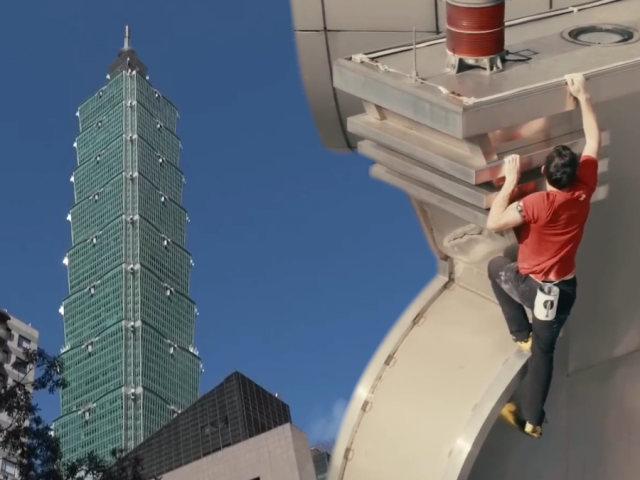 Người đàn ông tay không chinh phục tòa nhà Taipei 101 tầng