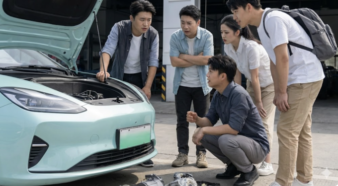 Các dòng xe ô tô phá sản, xe tồn kho được người trẻ Trung Quốc săn mua cuối năm. Ảnh: QQ