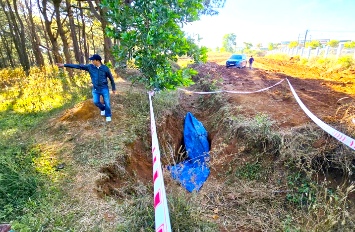 Vụ cướp ngân hàng ở Gia Lai: Phát hiện thêm dấu vết đốt quần áo, trang bị để phi tang - 3