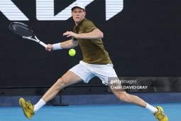 Video tennis Darderi - Sinner: 3 set bản lĩnh, tie-break định đoạt (Australian Open)