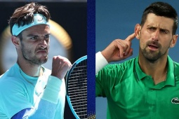 Nóng nhất thể thao chiều 26/1: Musetti tuyên bố gây khó dễ Djokovic ở tứ kết Australian Open 2026