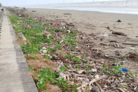 Nhếch nhác khu du lịch Ba Động nổi tiếng