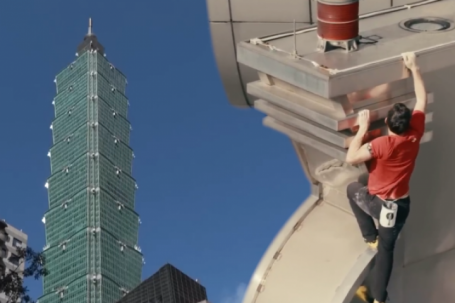 Người đàn ông tay không chinh phục tòa nhà Taipei 101 tầng