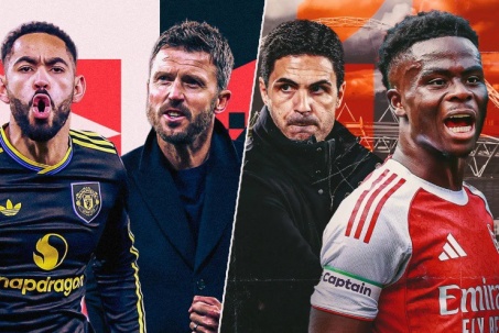 MU làm đảo lộn cục diện Ngoại hạng Anh, tham vọng "ăn 4" quá sức với Arsenal (Clip 1 phút)