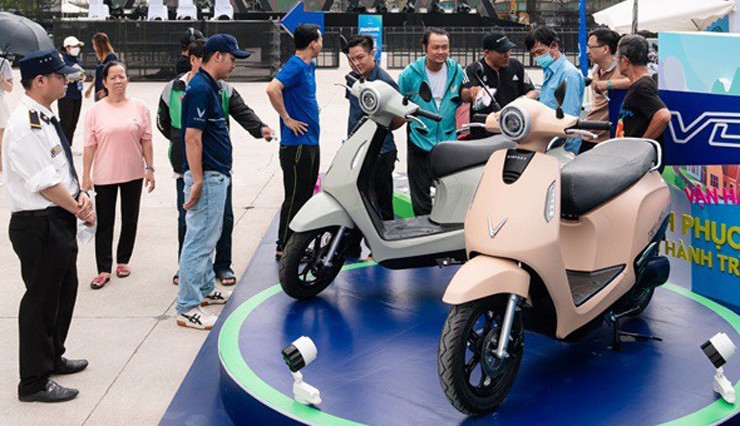 Xe máy điện VinFast có một năm bùng nổ.