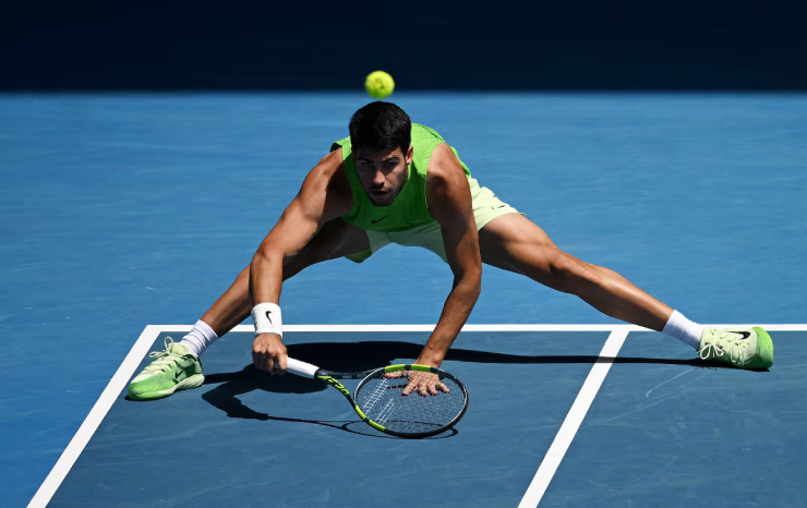 Khả năng chịu đựng cái nóng tại Melbourne (Úc) có thể giúp Alcaraz lên ngôi tại giải đấu năm nay