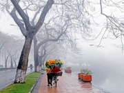 Miền Bắc rét buốt kèm nồm ẩm khiến gia tăng cảm giác buốt giá