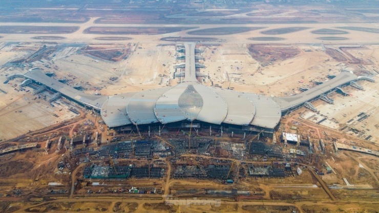 Diện mạo sân bay Long Thành hiện tại. Ảnh: Duy Anh.