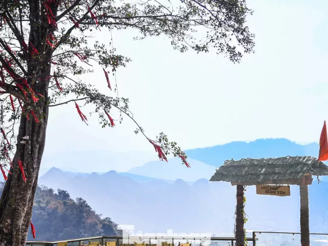 Cảnh tượng 'độc nhất vô nhị' ở điểm check-in cao nhất Mộc Châu