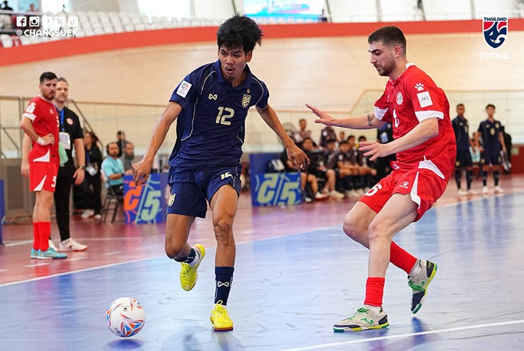 Video bóng đá ĐT futsal Thái Lan - Lebanon: "Voi chiến" khó nhọc (Vô địch châu Á)
