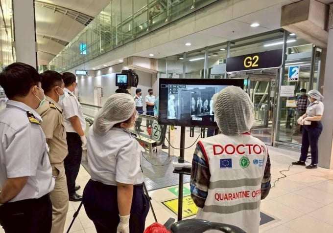 Du khách đến Thái Lan có triệu chứng sốt cao hoặc các triệu chứng nghi ngờ nhiễm virus Nipah sẽ được chuyển đến các cơ sở cách ly. Ảnh: Thailand Goverment