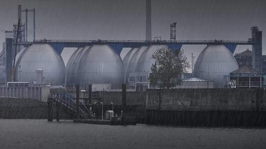 Hệ thống khí đốt của Nga. Ảnh RT