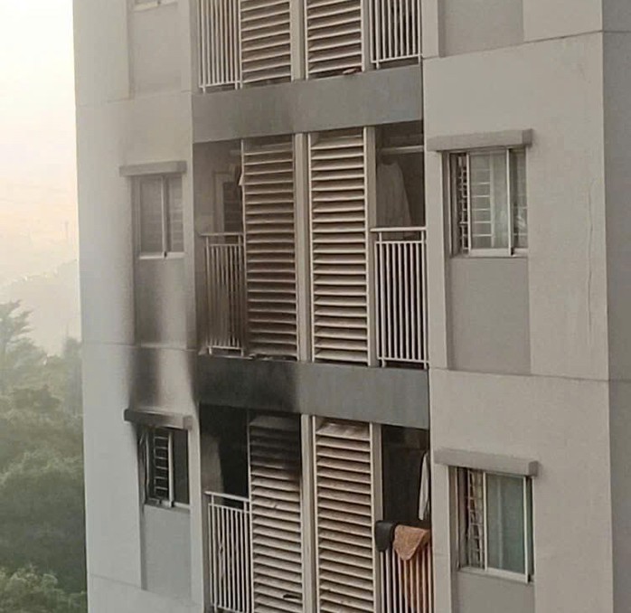 Căn hộ bị cháy thuộc tầng 5, Chung cư Ehome S