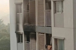 Bé gái 9 tuổi trong vụ cháy căn hộ Chung cư Ehome S tử vong thương tâm